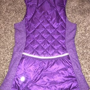 lululemon athletica Jackets & Coats - Lululemon down for a run vest size 4 lululemon athletica Jackets & Coats - Lululemon down for a run vest size 4